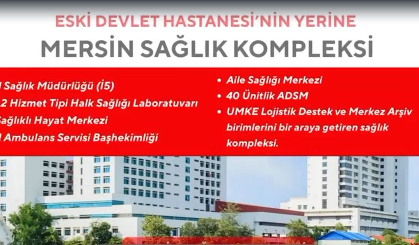 2026 Sağlık Yatırımlarıyla Mersin Güçleniyor