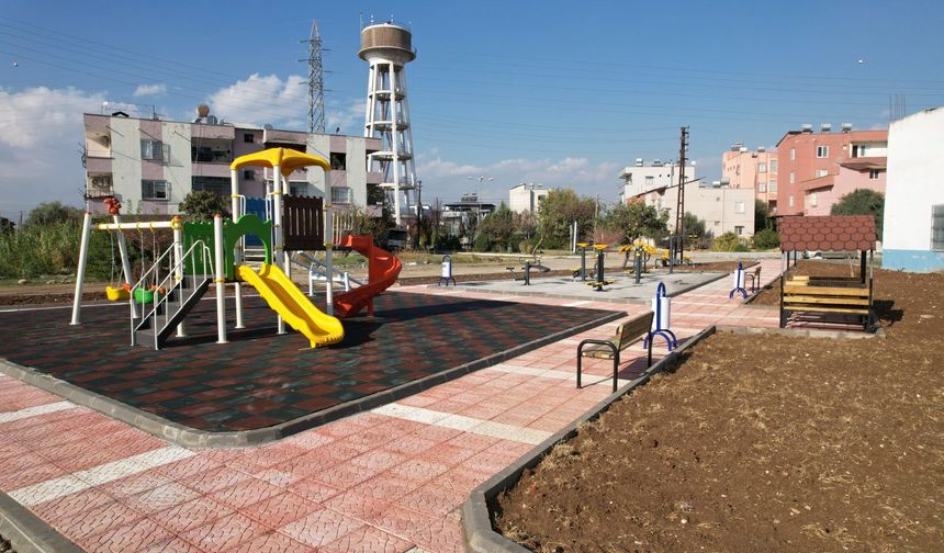 Akdeniz Belediyesi’nden Parklarda Kapsamlı Yenileme