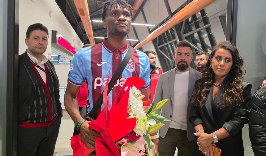 Trabzonspor’un yeni transferi Chibuike: Evimde gibi hissediyorum