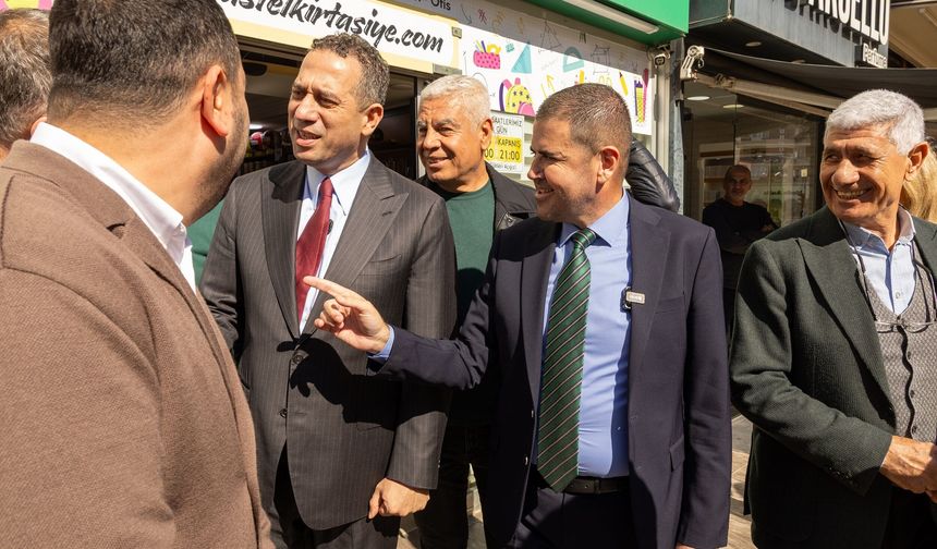 Başkan Tuncer ve Ali Mahir Başarır’dan Mezitli’de yoğun mesai