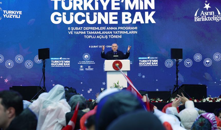 Cumhurbaşkan Erdoğan, Osmaniye'de Toplu Açılış Törenine Katıldı