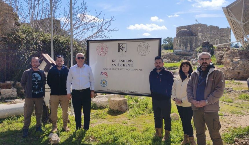 Kelenderis Antik Kenti’nde geleceğe miras kazısı sürüyor