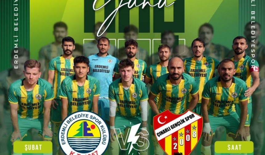 Erdemli Belediyespor, Erteleme Maçını Kazandı