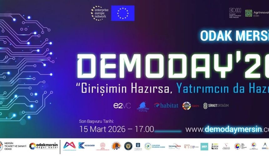 ODAK Mersin DemoDay’26 Proje Başvuruları Açıldı