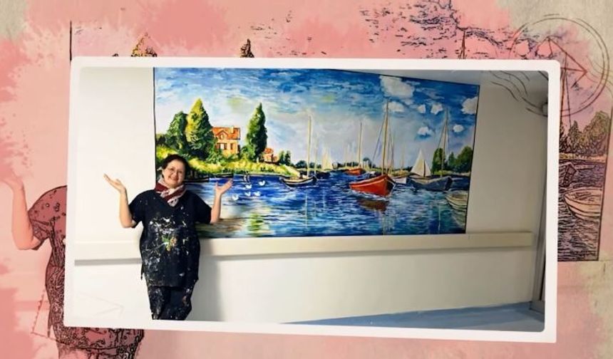 Hastane Koridorları Sanatla Renklendi