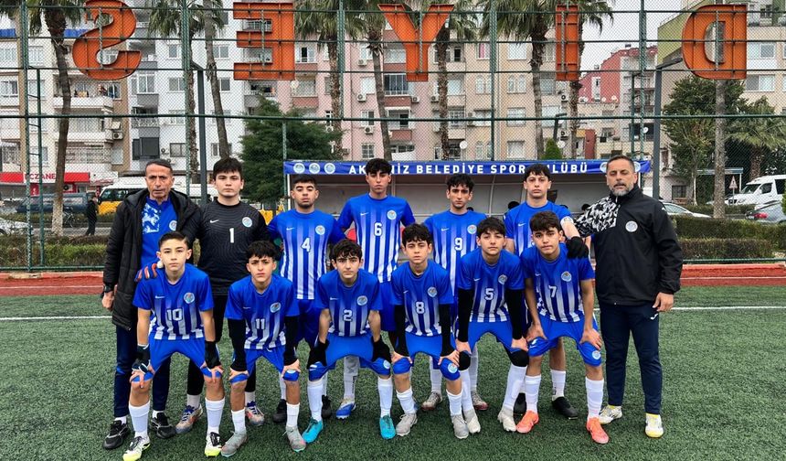 Akdeniz Belediye Spor U-14 Takımı, Türkiye Şampiyonasına katılacak