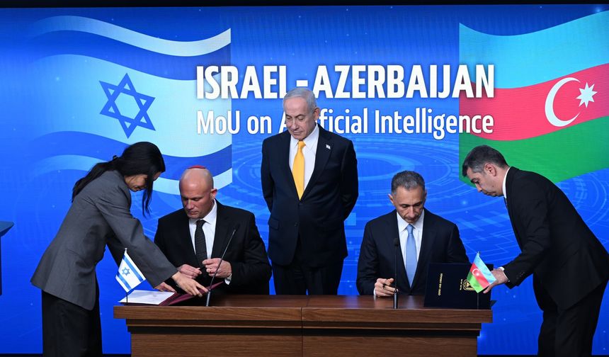 Azerbaycan İle İsrail Mutabakat Zaptı İmzaladı