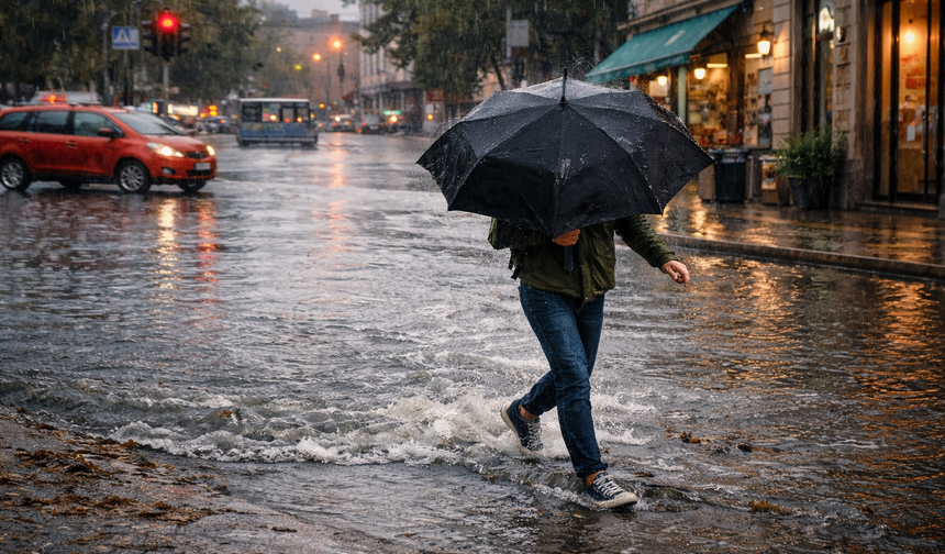 Mersin’de Yağışlar Sürmeye Devam Edecek