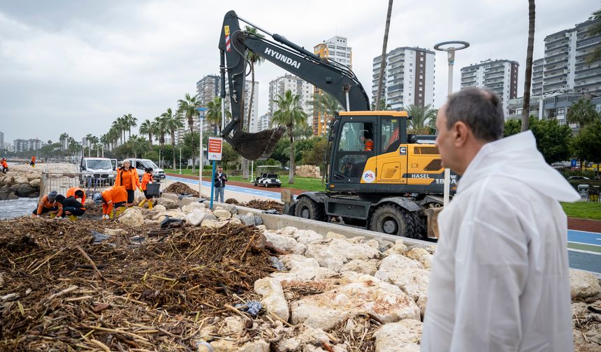 Yağışların Ardından Mersin’de Hızlı ve Etkin Müdahale