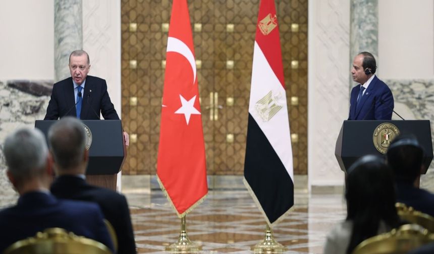 Cumhurbaşkanı Erdoğan, Mısır'da