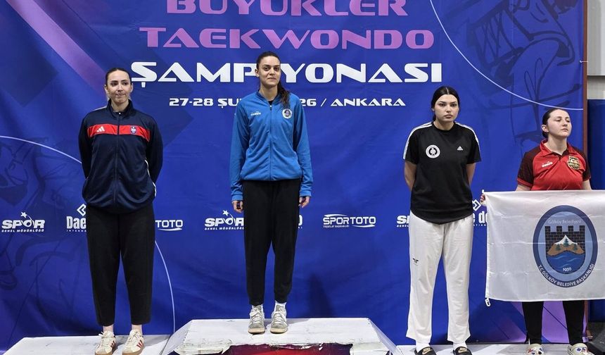 Mersinli sporculardan taekwondo’da bir gümüş, iki bronz