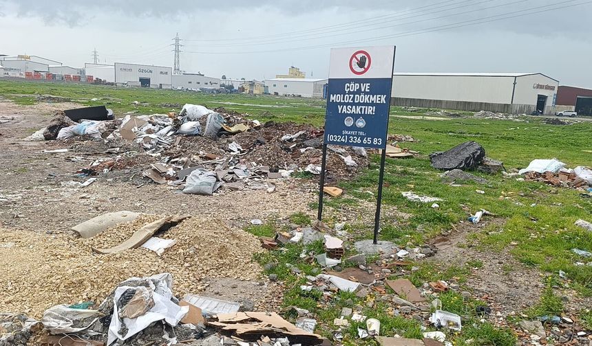 Şevket Sümer Mahallesi’nde bitmeyen çöp sorunu