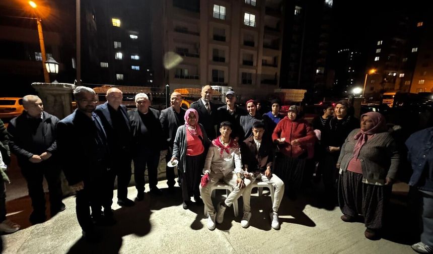 Erdemli’de gurur dolu vatan borcu uğurlaması