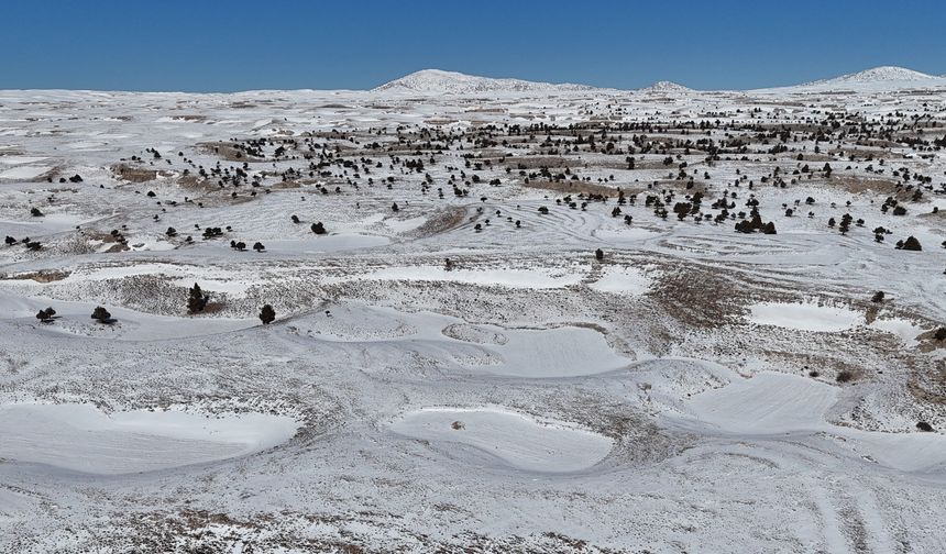 Toroslar ‘da obruklar karla doldu üretici sevindi