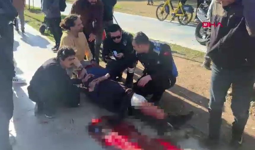 Selamlarını almadığı gerekçesiyle bacağından bıçakladılar