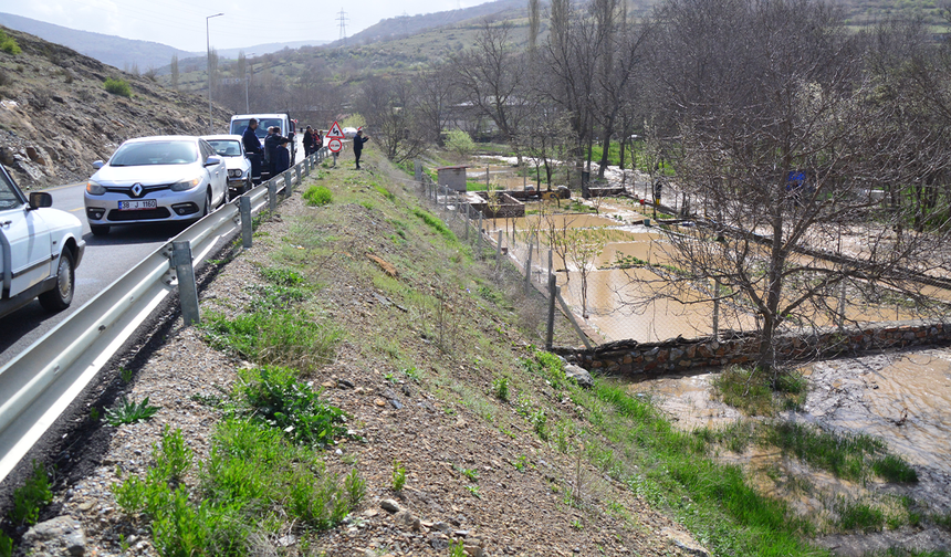 Kayseri'de sağanak sonrası sel