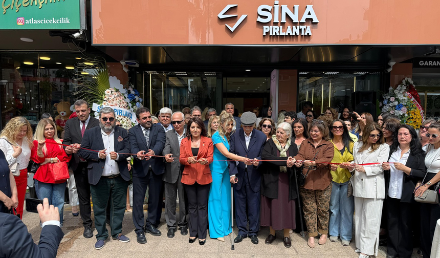 Sina pırlanta, Mersin’de kapılarını açtı: “Ortak hayal” gerçeğe dönüştü