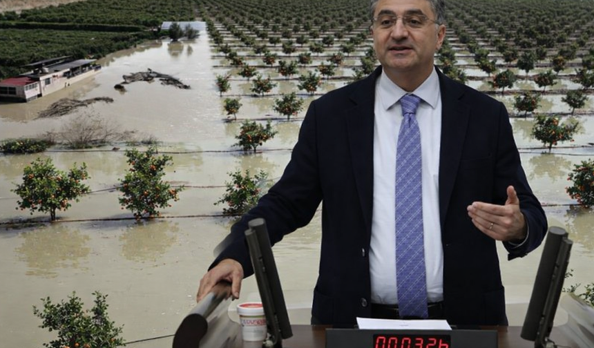 Milletvekili Ekmen’den TBMM’ye Mersin için afet uyarısı