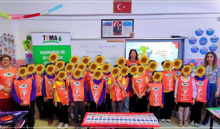 Öğrencilere çevre ve iklim eğitimi