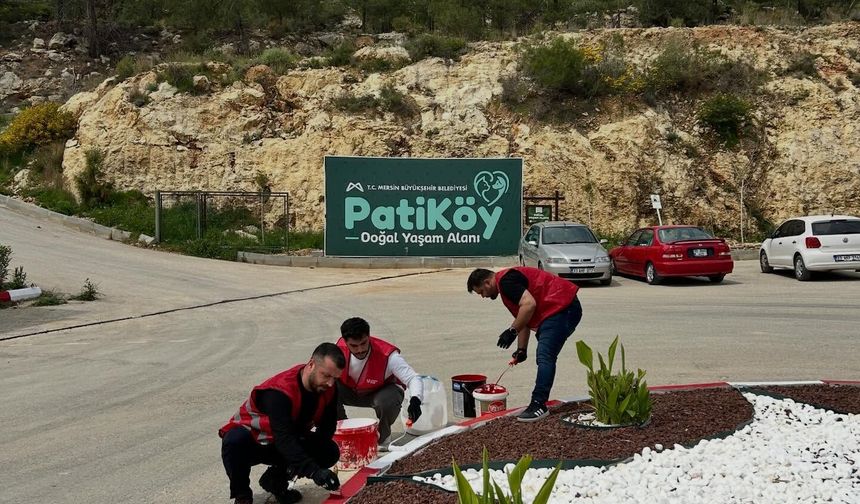 CHP’li gençlerden barınaktaki dostlara renkli dokunuş