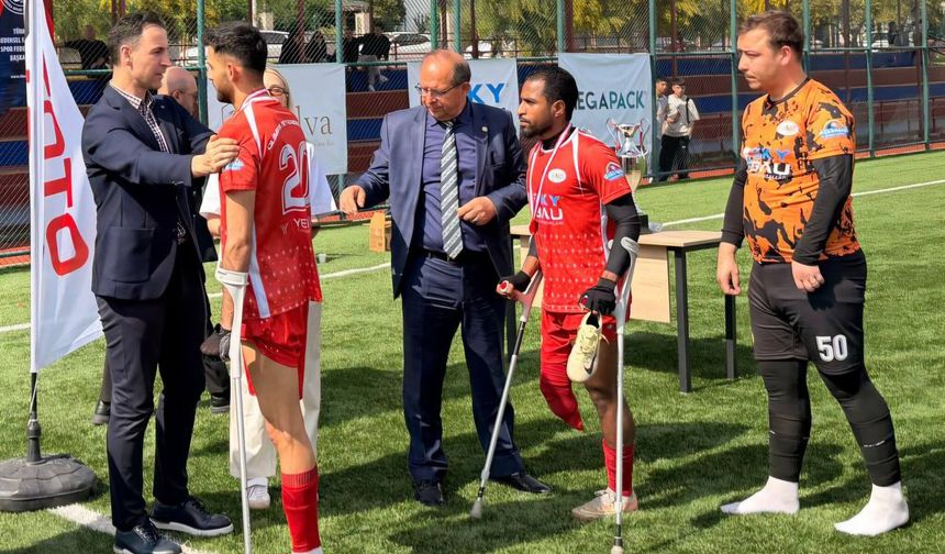 Ampute Futbol'da Mersin temsilcisinden gururlandıran sezon