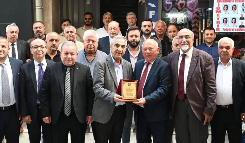 Seçim öncesi Başkan Veysel Sarı’ya destek