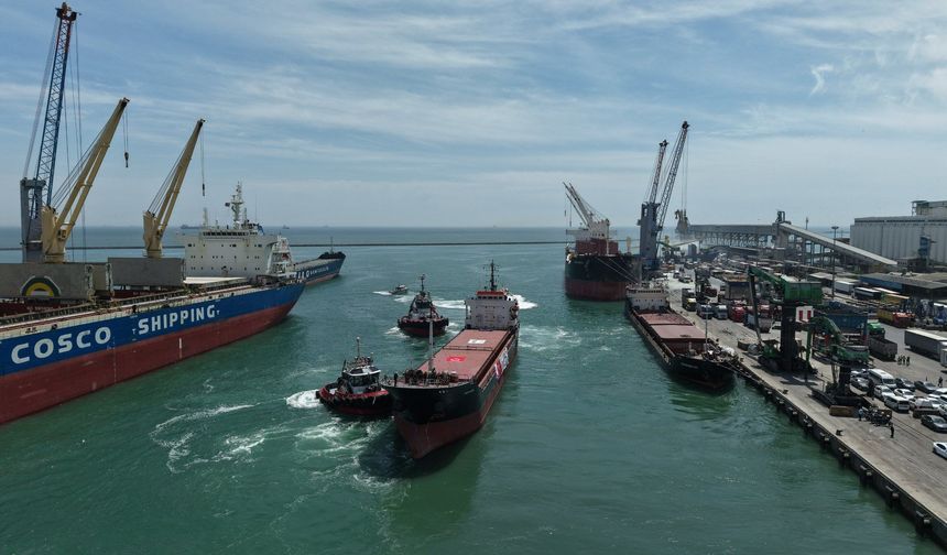 Mersin'den Lübnan'a 730 tonluk insani yardım