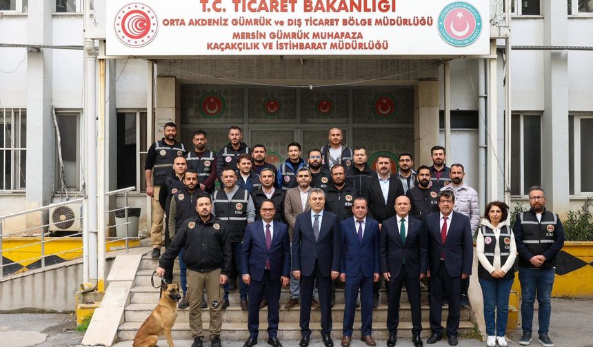 Mersin Limanı’nda zehir tacirlerine darbe