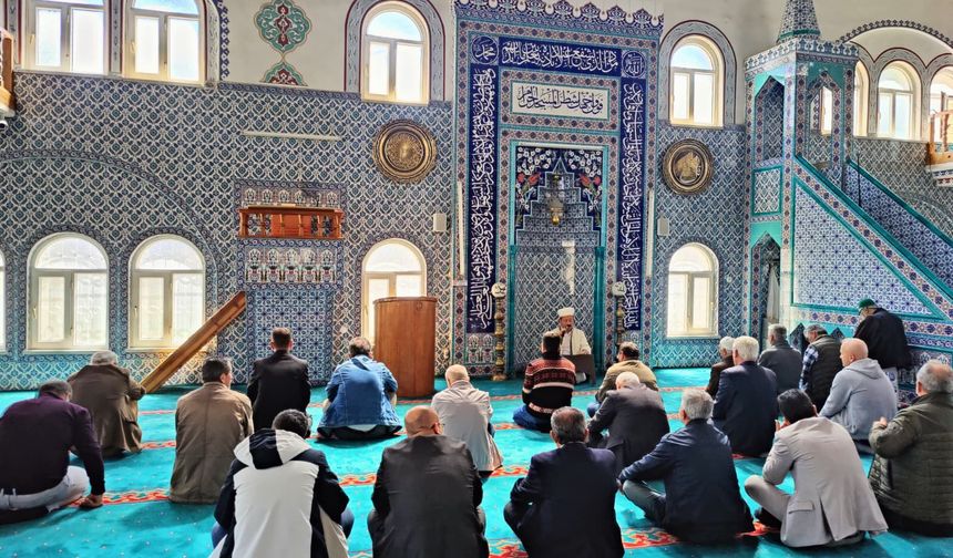 Müftülük "Polis Haftası" münasebetiyle Mevlid-i Şerif programı düzenledi