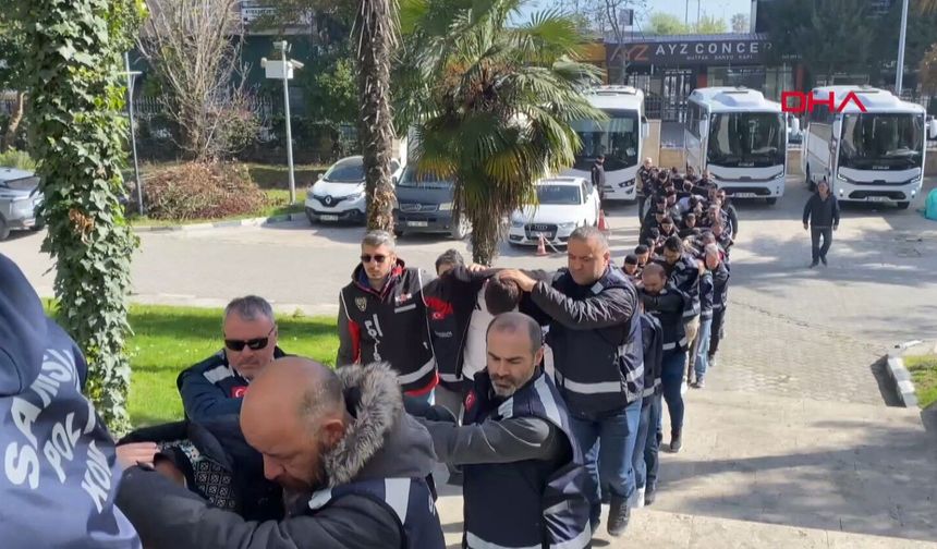 Samsun merkezli 3 ilde suç örgütü operasyonu