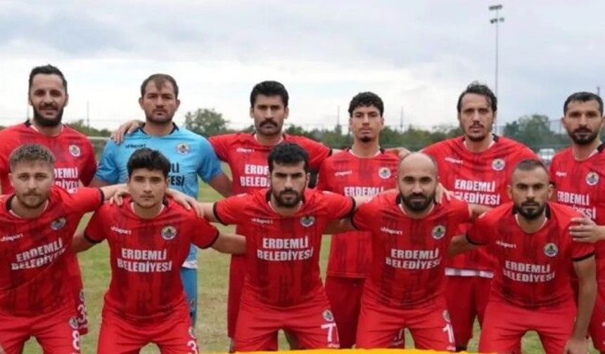 Erdemli Belediyespor’dan kritik galibiyet
