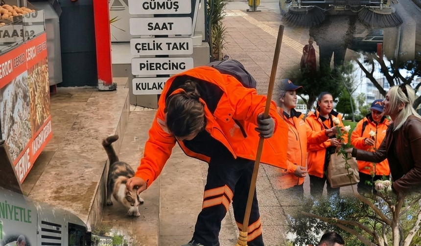 Mersin’in turuncu bekçileri temizlikten fazlasını yapıyor