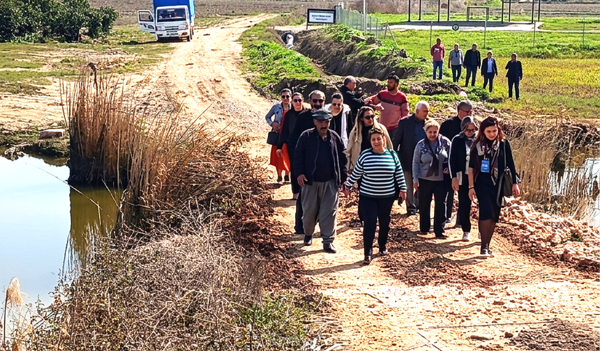 Tarsus Kent Konseyi sel bölgesinde inceleme gezisi