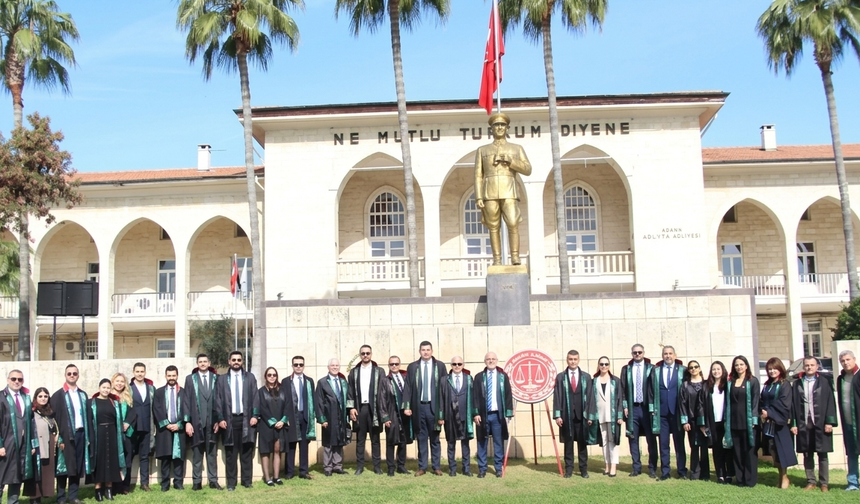 Mersin’de Avukatlar Günü’nde hukuk vurgusu
