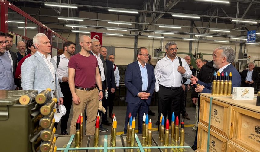 NATO temsilcileri, MKE'yi ziyaret etti