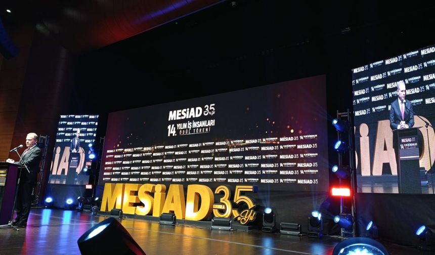 MESİAD Ödül Töreni’nde birlik ve kalkınma vurgusu
