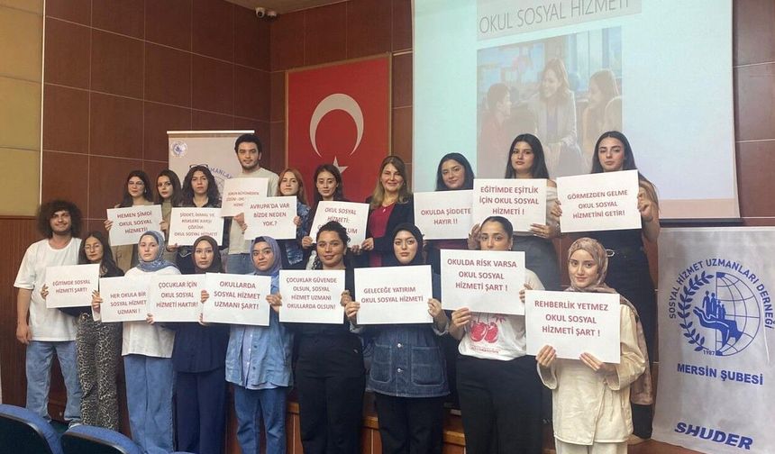 Okullarda sosyal hizmet uzmanı bir tercih değil, zorunluluk