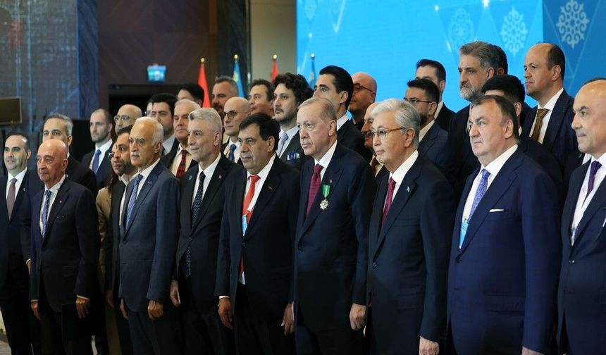 Cumhurbaşkanı Erdoğan: "Kazakistan ile ticaret hacmi 10 milyar dolara yaklaştı"