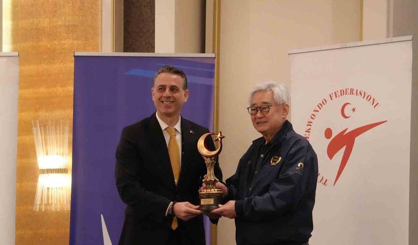 Dünya Taekwondo Federasyonu Başkanı Chungwon Choue Türkiye’de