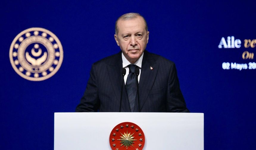 Cumhurbaşkanı Erdoğan: "Yaşlı nüfus çocuk nüfusunu geçmiş durumda"