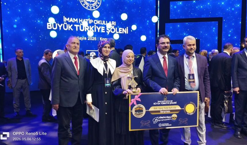 Mersin’den büyük başarı, Türkiye birinciliği geldi