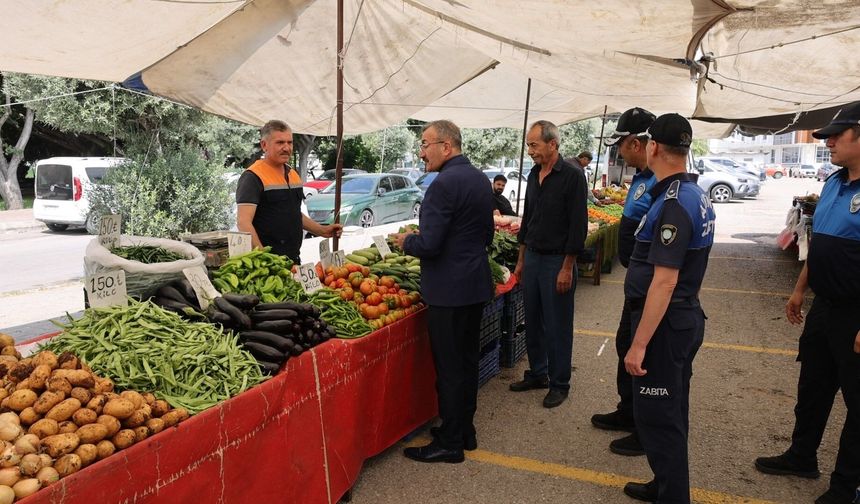 Akdeniz’de semt pazarlarına sıkı denetim