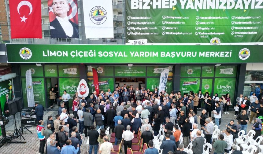 Erdemli Belediyesi’nden Yeni Sosyal Yardım Merkezi