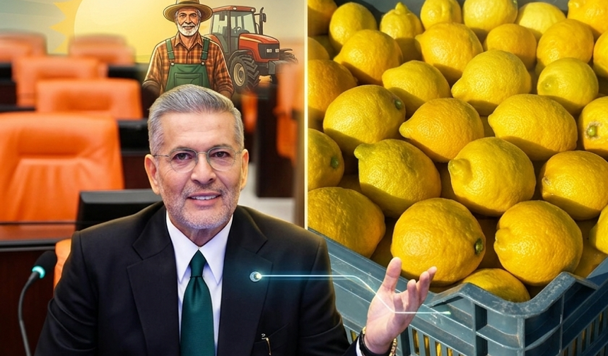 MHP Mersin Milletvekili Dr. Levent Uysal’dan limon üreticilerine destek çağrısı