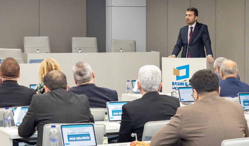 Genel Müdür Çay: "Basın camiamız için yapıcı çözümler üretmeye odaklandık"