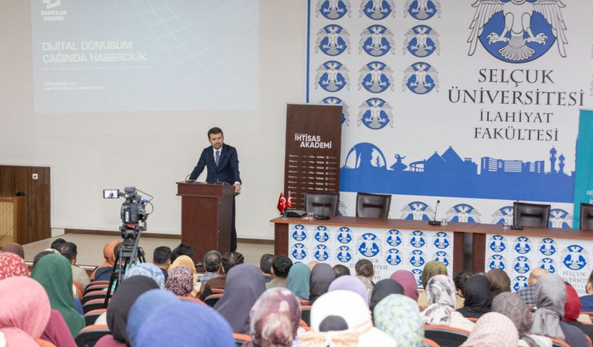 Abdulkadir Çay, İhtisas Akademisi öğrencileriyle buluştu