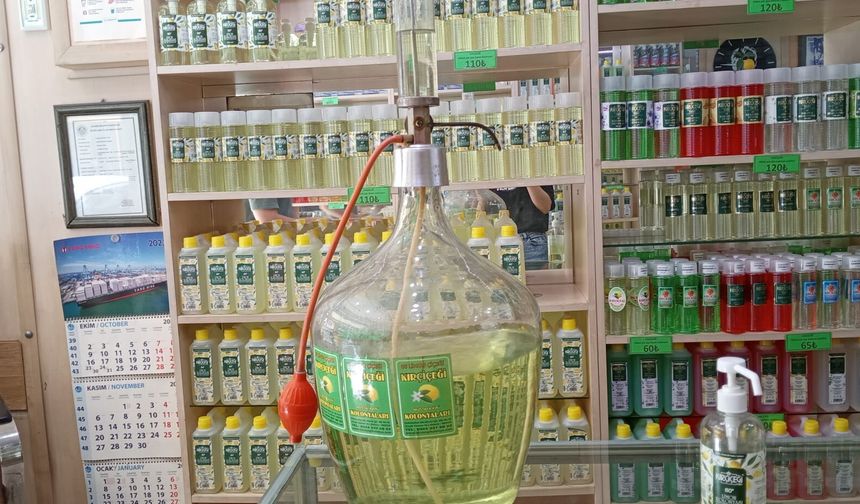 Kolonya kültürü pandemide kaldı