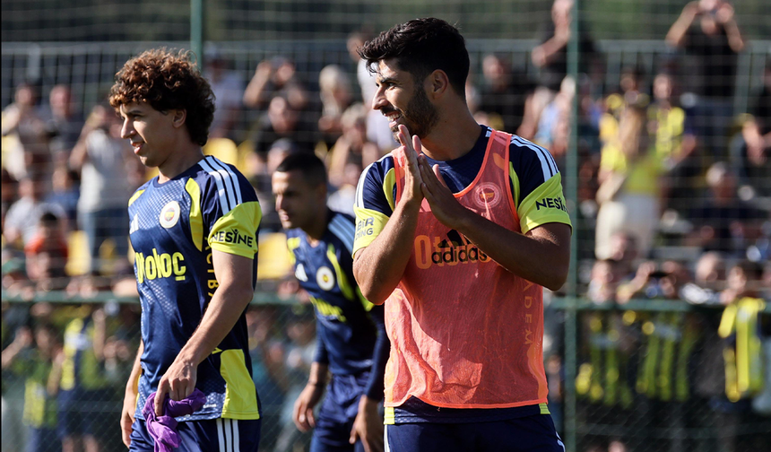 Fenerbahçe günü çift antrenmanla tamamladı