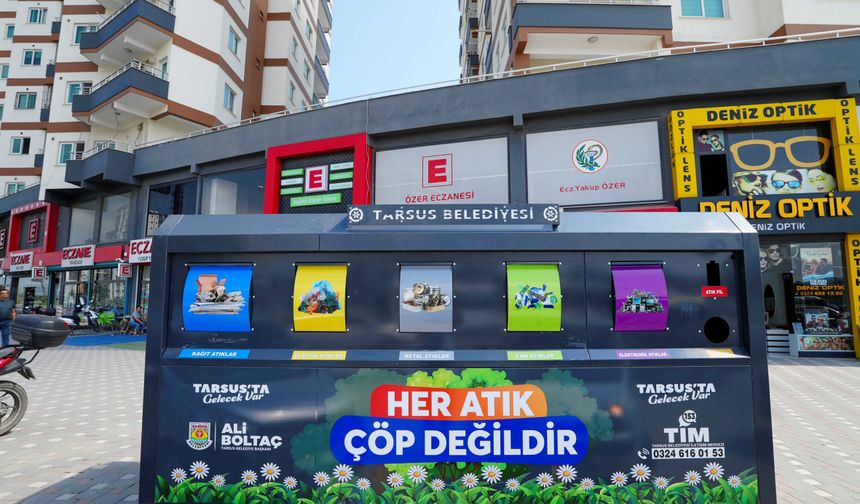 Tarsus’ta geri dönüşüm hamlesi büyüyor