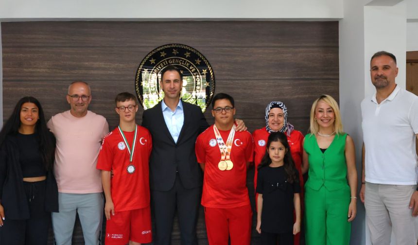 Mersinli sporcular dünya başarısıyla gururlandırdı